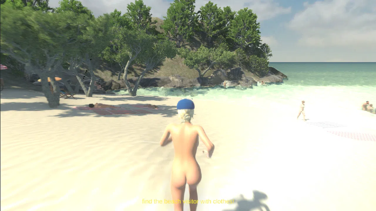 Nudity Beach Simulator 2025 Screenshot 8