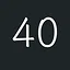 40 icon