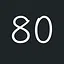 80 icon