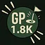 GAIN A TOTAL GP OF 1800 icon