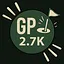 GAIN A TOTAL GP OF 2700 icon