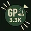 GAIN A TOTAL GP OF 3300 icon