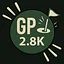 GAIN A TOTAL GP OF 2800 icon