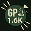 GAIN A TOTAL GP OF 1600 icon