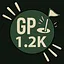 GAIN A TOTAL GP OF 1200 icon