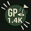 GAIN A TOTAL GP OF 1400 icon