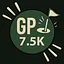 GAIN A TOTAL GP OF 7500 icon