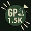 GAIN A TOTAL GP OF 1500 icon