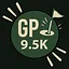 GAIN A TOTAL GP OF 9500 icon