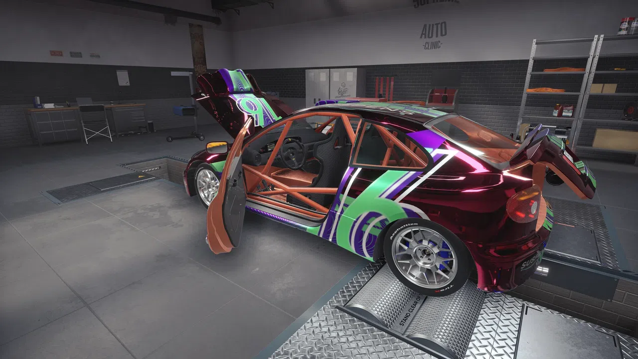Rally Mechanic Simulator - Rally Pack: vol. 1 Screenshot 1