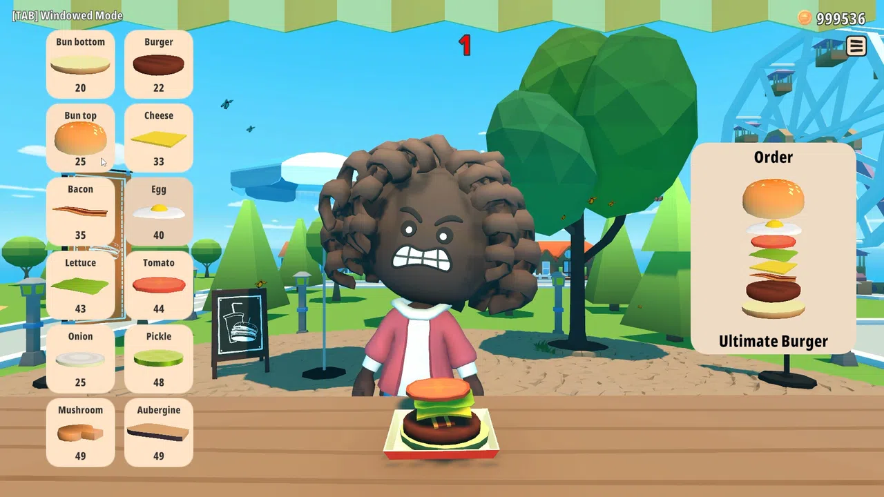 Tiny Kitchen: Burger Edition Screenshot 1
