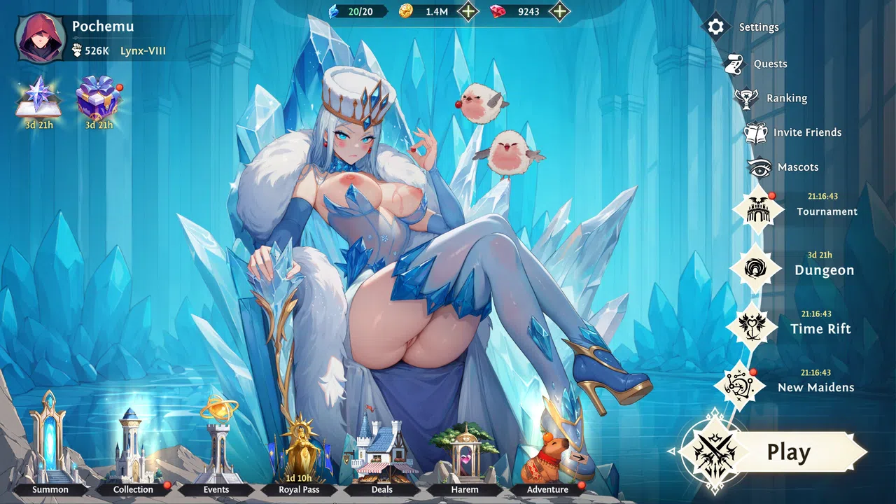 Everlusting Life - Mascot Snezhana Screenshot 0