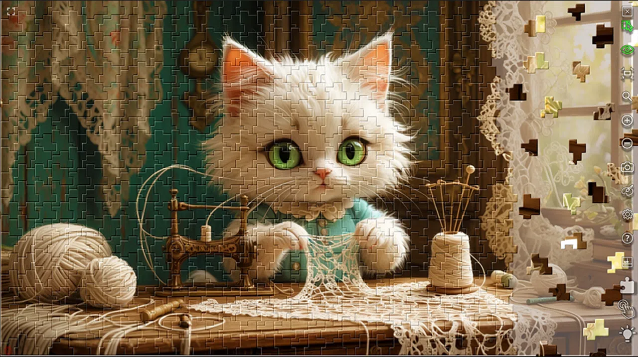 Master of Pieces © Jigsaw Puzzle DLC - Catburg: Town Masters Screenshot 1
