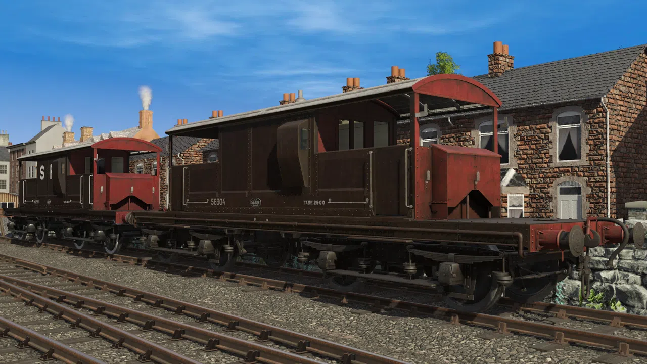 Trainz 2022 DLC - SR Queen Mary Brake Vans Screenshot 0