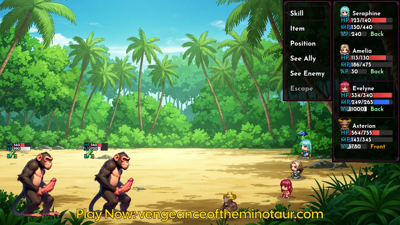Vengeance Of The Minotaur RPG Screenshot 3