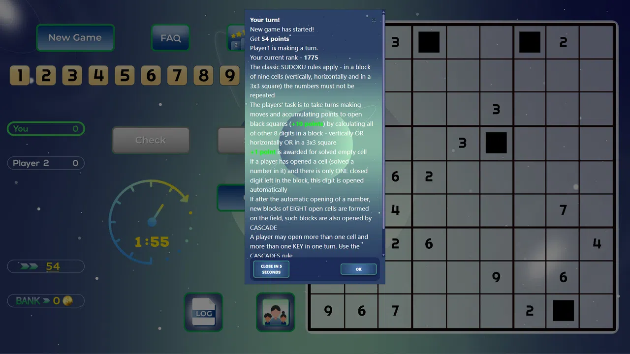 Sudoku online with friends Screenshot 0