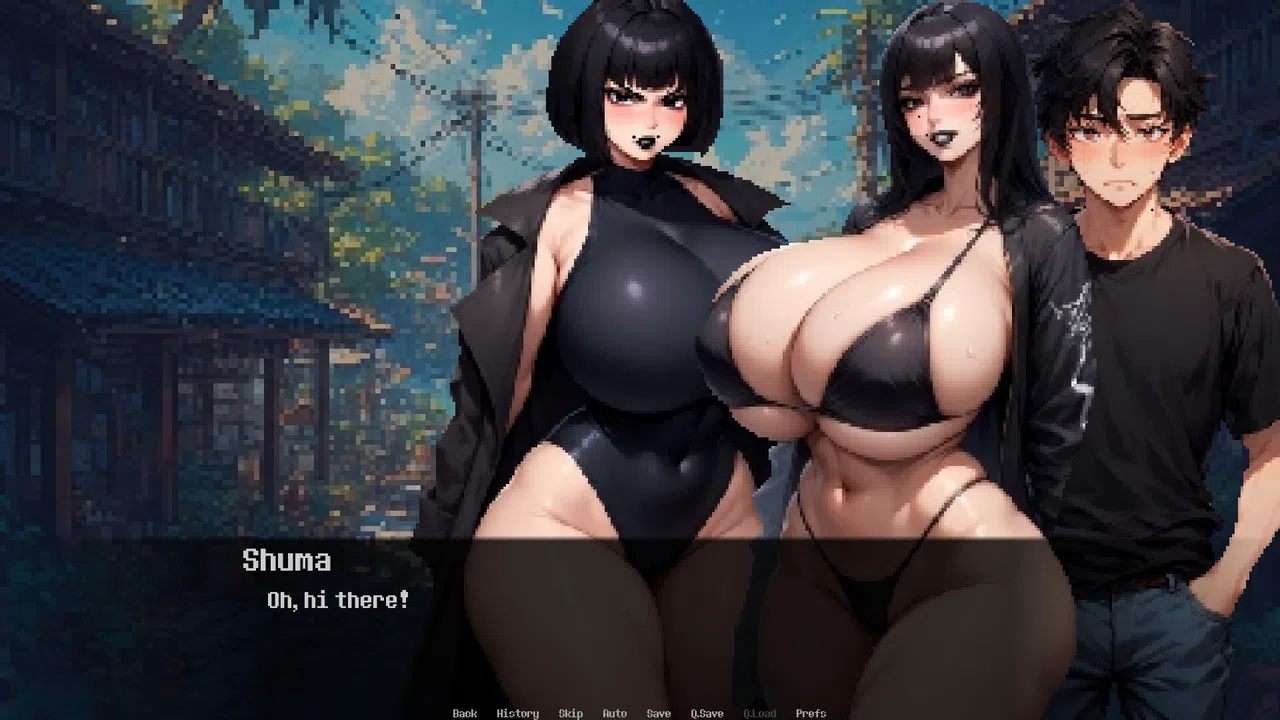 Dominated by Yandere Goth Girlfriend 3: On the Beach Screenshot 3