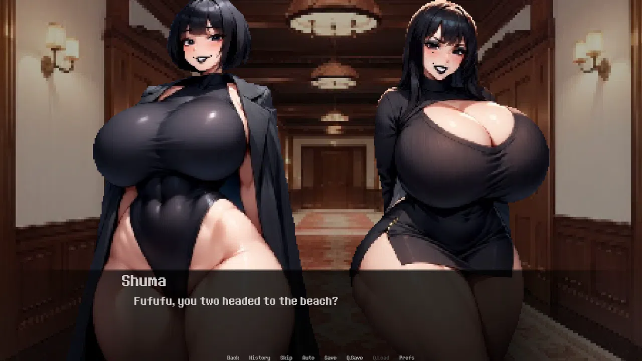 Dominated by Yandere Goth Girlfriend 3: On the Beach Screenshot 2
