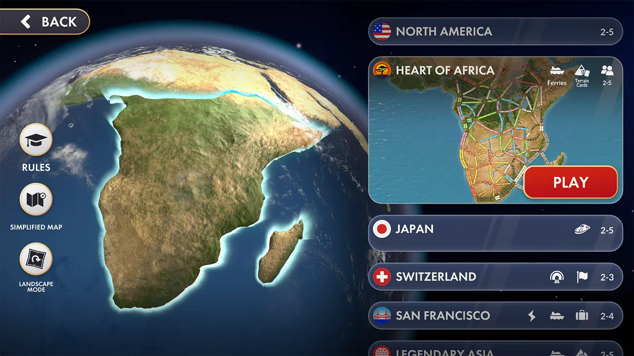 Ticket to Ride®: Heart of Africa Expansion Screenshot 2