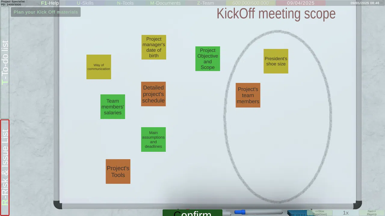 Project Manager (Initiation) Screenshot 5