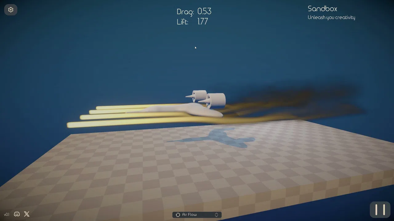 Wind Tunnel Simulator Demo Screenshot 2