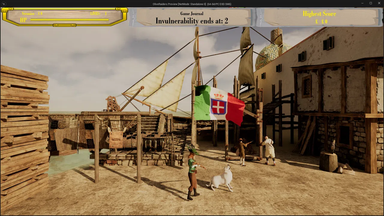 Olive Raiders Demo Screenshot 1