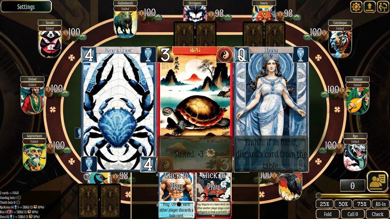 Pantheon Poker Screenshot 4