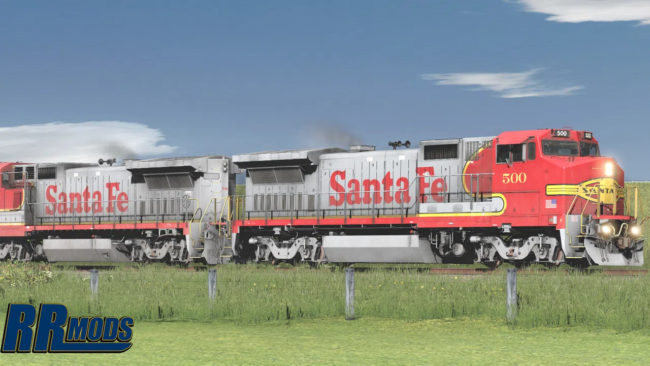 Trainz 2022 DLC - ATSF B40-8W 500-559 Screenshot 0