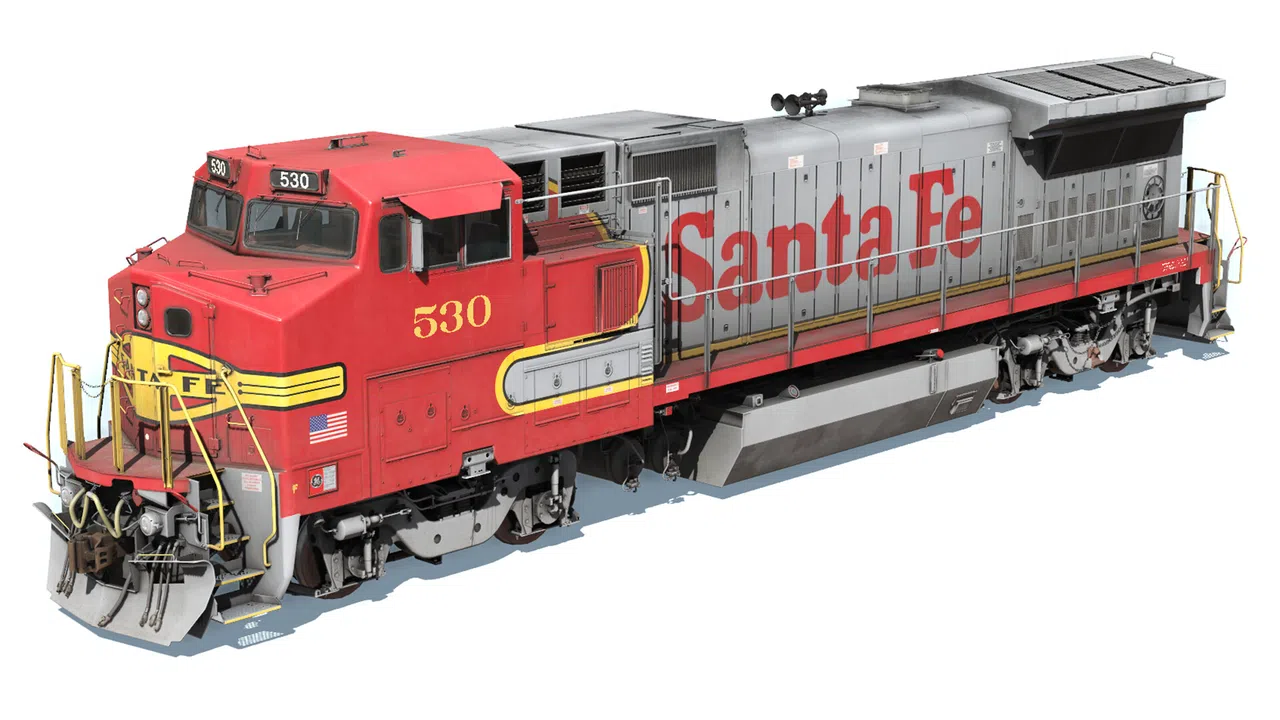 Trainz 2022 DLC - ATSF B40-8W 500-559 Screenshot 3