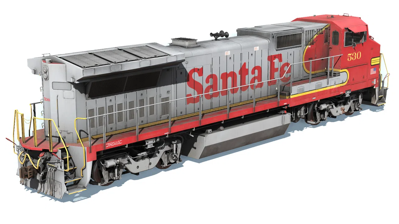 Trainz 2022 DLC - ATSF B40-8W 500-559 Screenshot 4