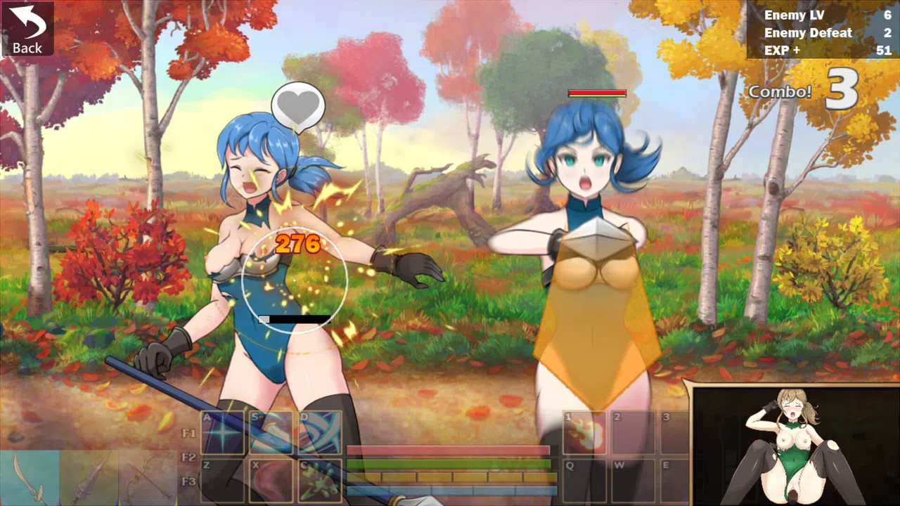 Harem Rush! Impish Fantasy Screenshot 2