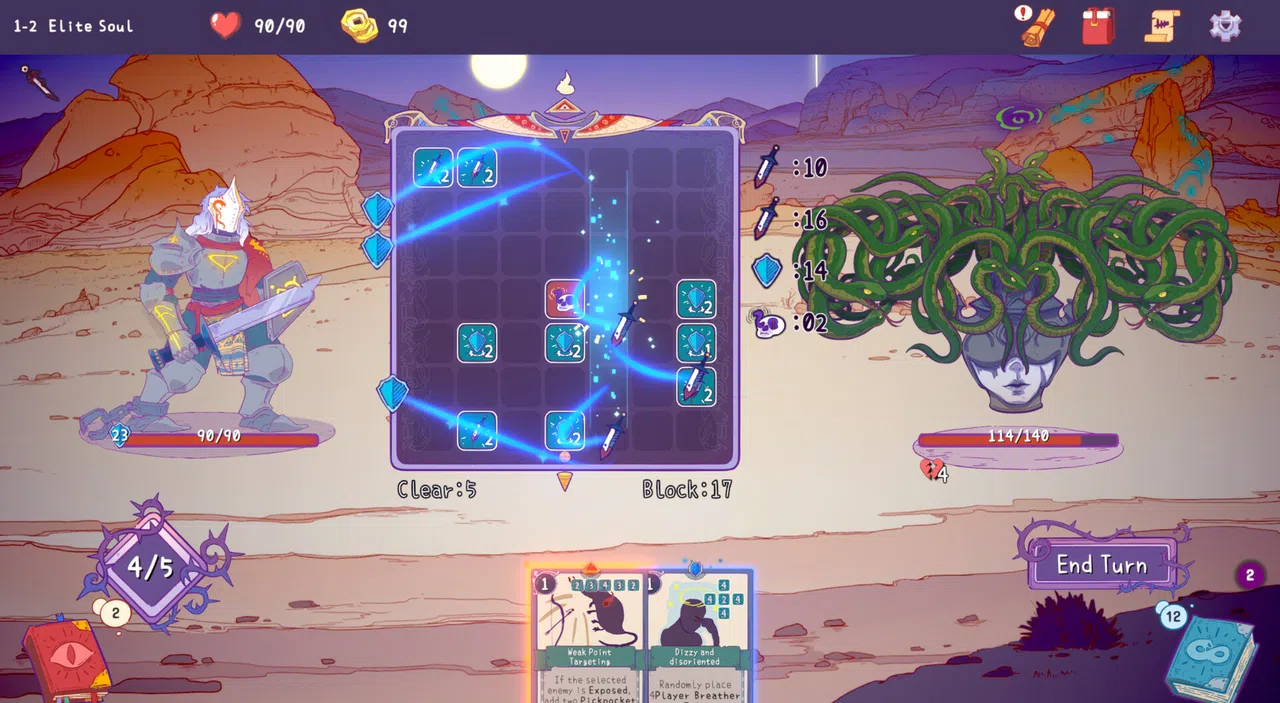 Remnants of Sin: Deck & Puzzle Screenshot 1