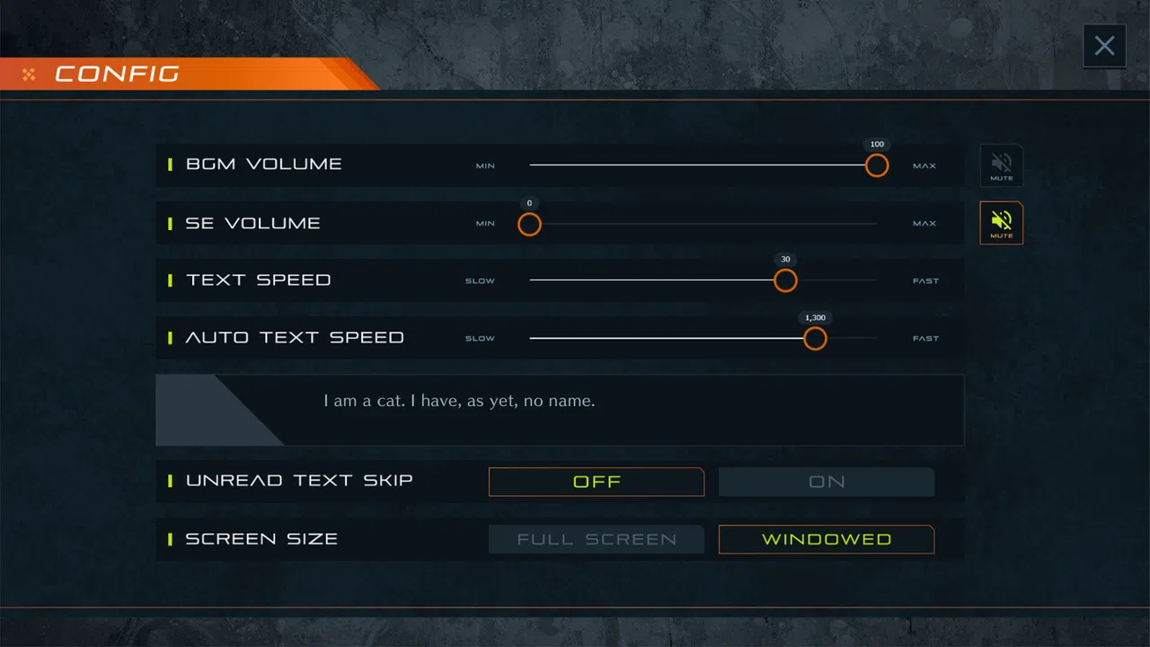 Tyrano Studio - System UI Skin Plugin #2 Screenshot 4
