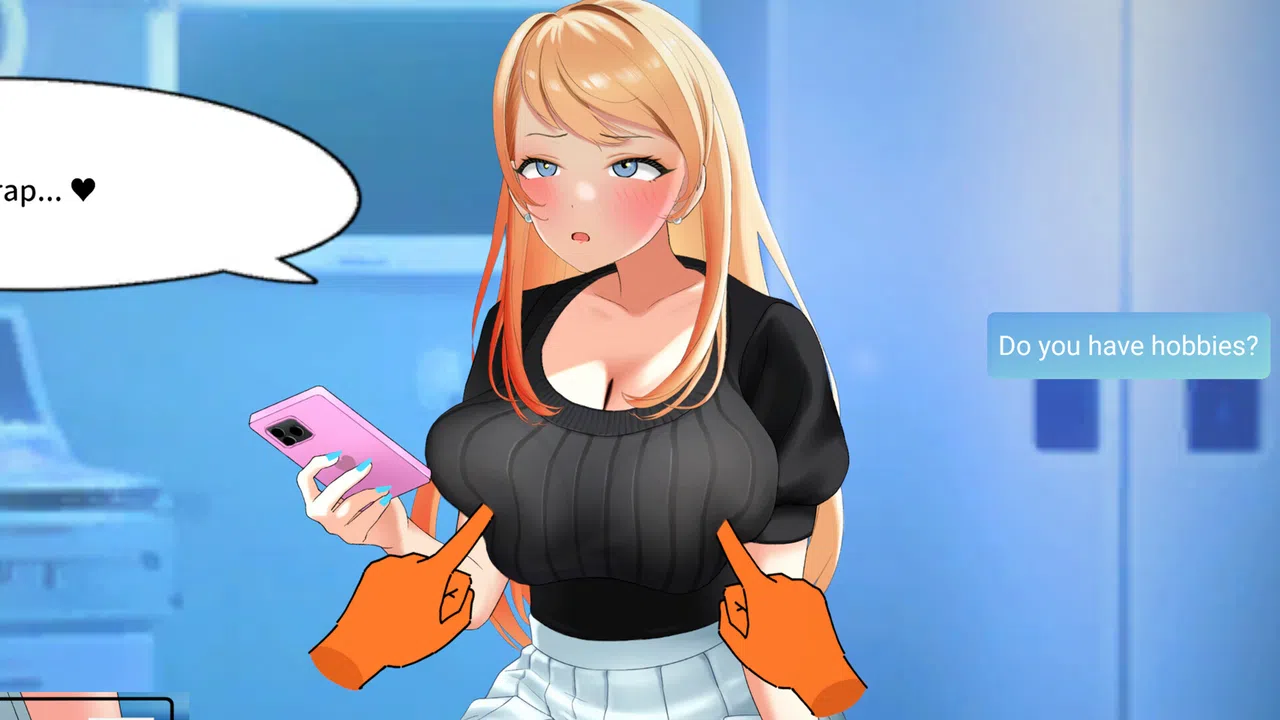Health Check with the Blonde College Babe! Screenshot 3