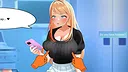 Health Check with the Blonde College Babe! Screenshot 3