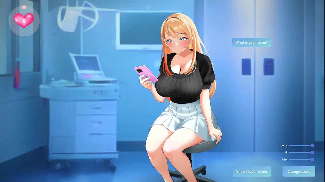 Health Check with the Blonde College Babe! Screenshot 10