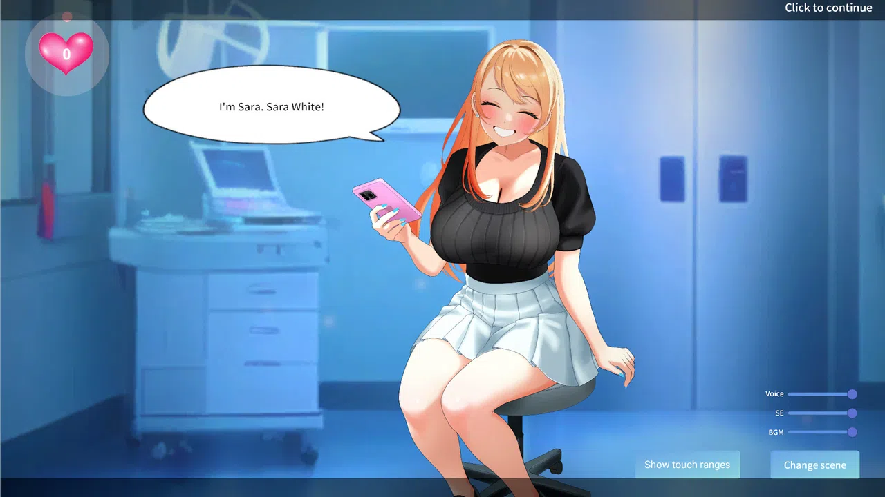Health Check with the Blonde College Babe! Screenshot 12