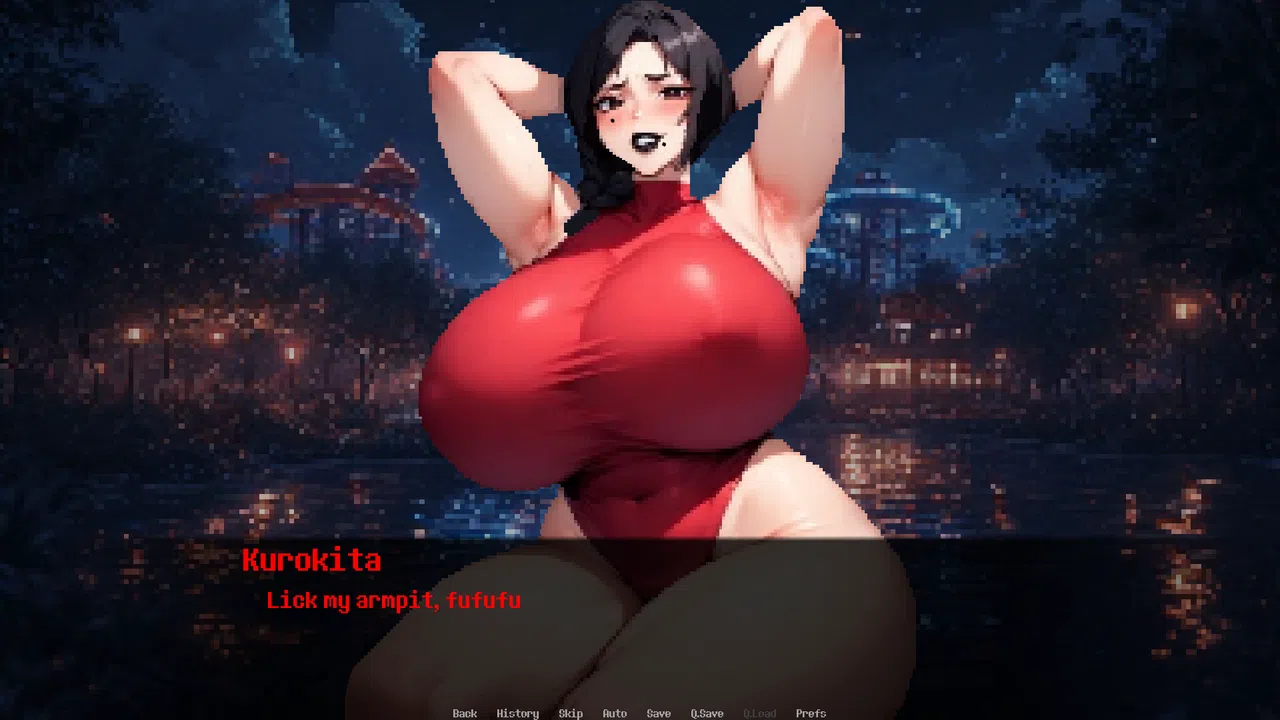 Dominated by: Yandere Goth Lifeguard Screenshot 2