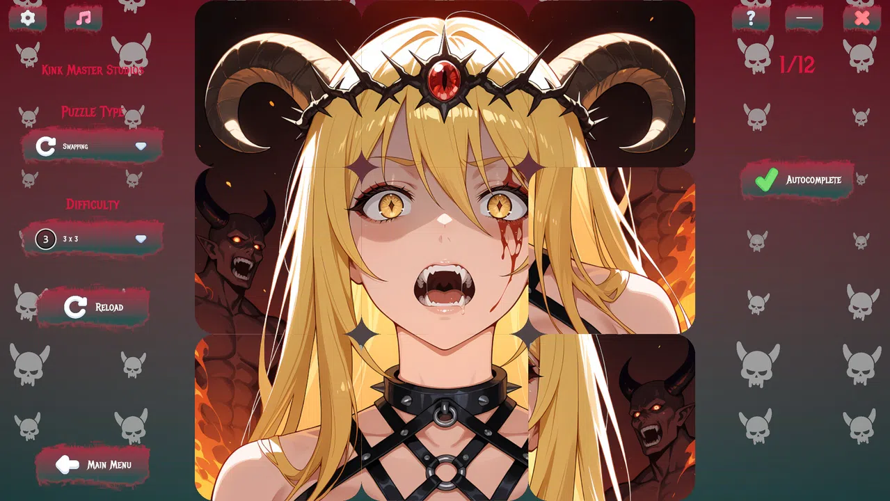 Hentai Senpai: Seieki Akuma-Tachi - Unholy Holes Screenshot 0