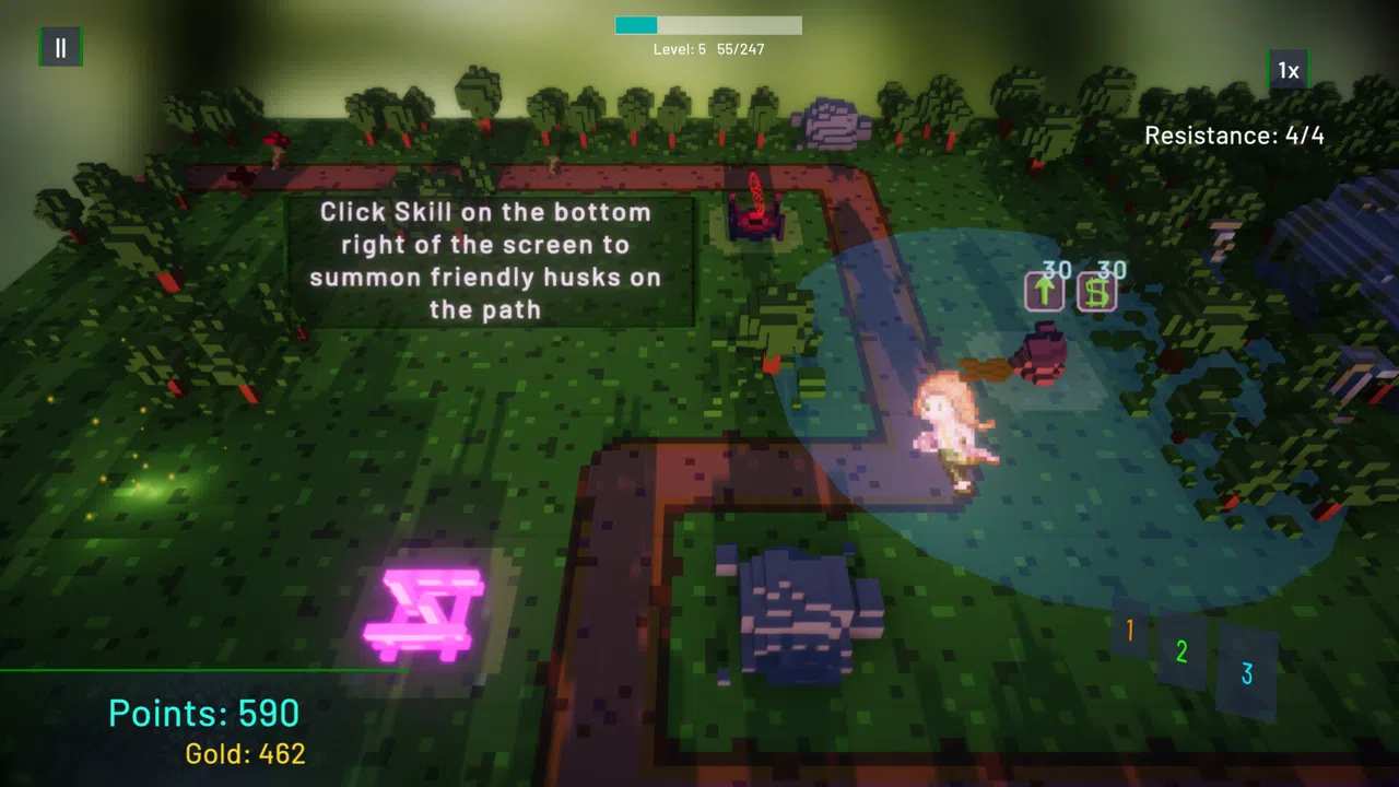 Enigmas of Nona: Canaly TD Screenshot 2