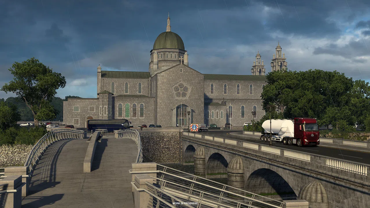 Euro Truck Simulator 2 - Isle of Ireland Screenshot 2
