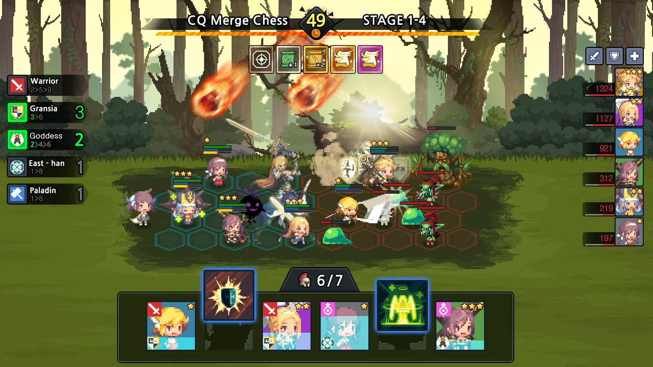 Crusaders Quest : MergeChess Screenshot 1