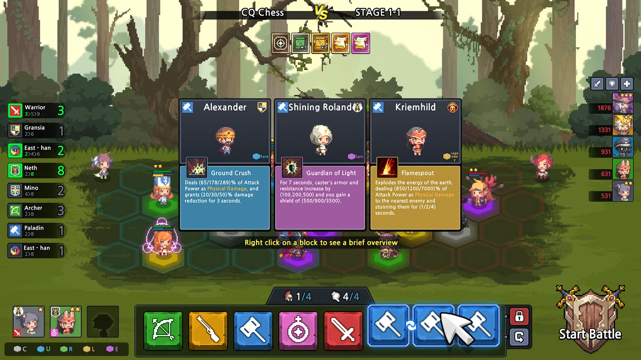 Crusaders Quest : MergeChess Screenshot 4