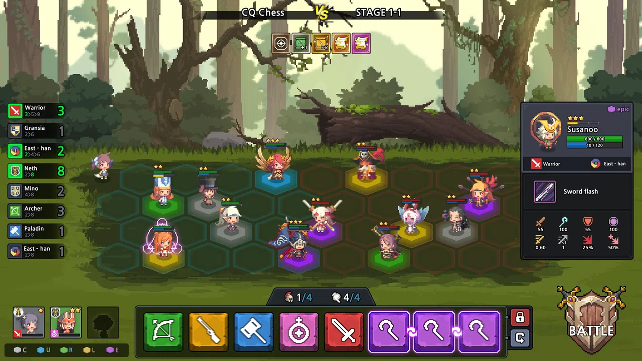 Crusaders Quest : MergeChess Screenshot 3