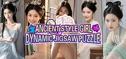 Ancient Style Girl Dynamic Jigsaw Puzzle