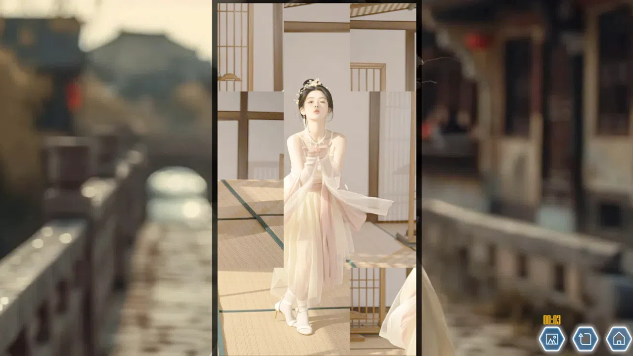 Ancient Style Girl Dynamic Jigsaw Puzzle Screenshot 2