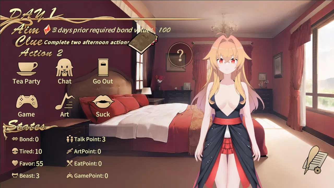 Ms Vampire Love to Date with Me Demo Screenshot 4