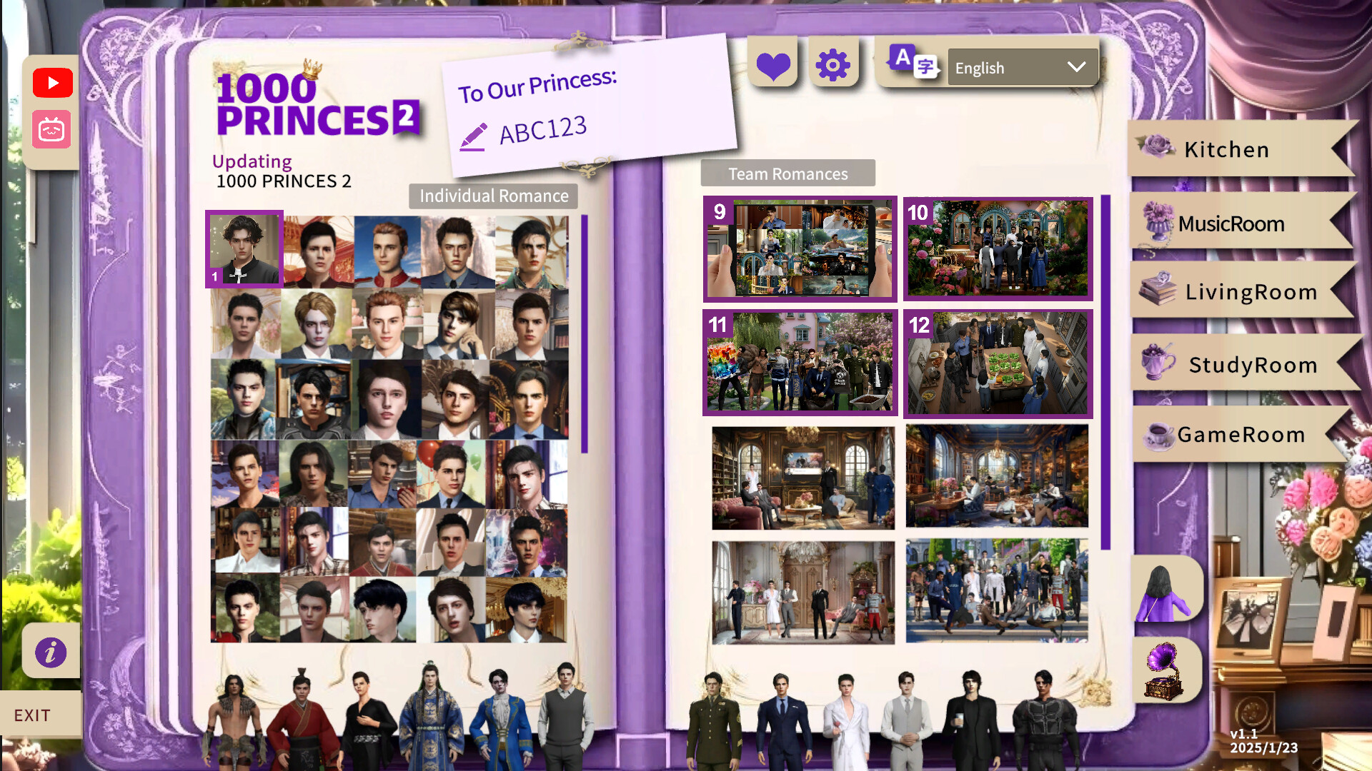 1000 Princes 2: Loving You Is My Duty Screenshot 9