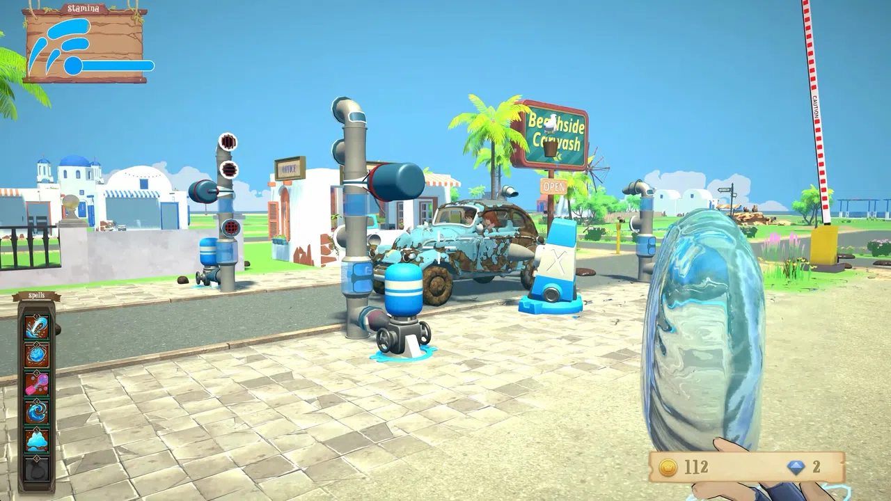 Beachside Carwash: Suds & Sorcery Screenshot 3