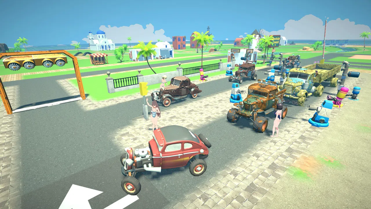 Beachside Carwash: Suds & Sorcery Screenshot 4